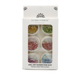 Decor pentru unghii Global Fashion, Set, 6 Culori