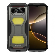 Telefon Mobil Doogee V Max S, Gri, 5G, 6.58 FHD+ 120Hz, 24GB RAM (8GB + 16GB extensibili), 256GB ROM, Android 14, Camera 108MP + 20MP Night Vision, 22