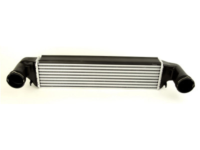 Intercooler BMW Seria 3 E46, 02.2003-07.2006, motor 2.0 d 110kw, 3.0 d 135/150kw, diesel, cu/fara AC, aluminiu brazat/plastic, 540x130x50 mm, foto