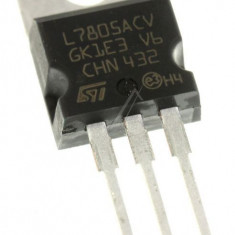 7805 V REG +5.0V,7805,TO220-3 L7805ACV Circuit Integrat STMICROELECTRONICS