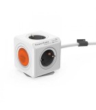 Prelungitor 4 prize cu intrerupator cub 1.5m PowerCube Remote, ALLOCACOC