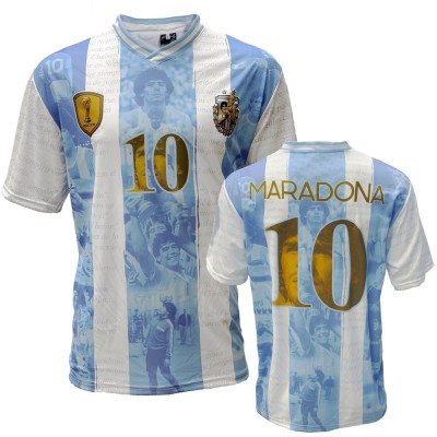 Echipa națională de fotbal tricou de fotbal pentru copii MARADONA Photos - 8 let foto
