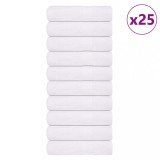VidaXL Prosoape de duș 25 buc alb 70x140 cm 360 g/m&sup2; 100% bumbac