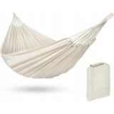 Hamac textil, bej, max 200 kg,&nbsp;200x150 cm