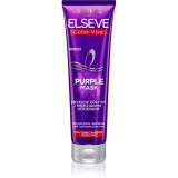 L&rsquo;Or&eacute;al Paris Elseve Color-Vive Purple masca hranitoare pentru parul blond cu suvite 150 ml