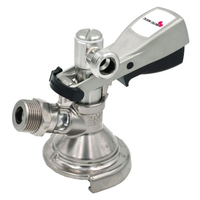 Flach Zapfkopf, Keg Anschluss - Micro-Matic, Thekenanstich foto