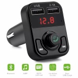 Bluetooth Handsfree Fm X8 A2DP/4.2+EDR Transmitter Car Kit