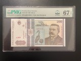 Romania 200 lei 1992 pick 100 grad 67 pmg