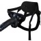 Strap-on Joe cu Dildo Realist, PVC, Negru, 24 cm