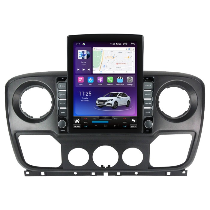 Navigatie dedicata cu Android Opel Movano B 2010 - 2019, 4GB RAM, Radio GPS