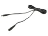 Cablu DC 5,5/2,1 mm Negru 2x0,5 mm&sup2;, WEST POL