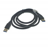 Cumpara ieftin Cablu USB 3.0 tata la USB 3.0 tata, Lanberg 42776, lungime 180 cm, negru