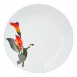 Set 6 Farfurii Intinse Desert Opal Alb Model Stargazer 19cm DNC58152