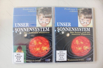 Unser Sonnensystem 2 DVD`s Die &amp;auml;u&amp;szlig;eren Planeten und Die Sonne und die inneren Planeten foto