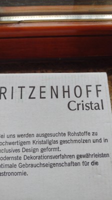 6/Pahare Cristal . foto