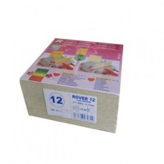 Placi filtrante pentru vin Rover 12, dimensiune 20 x 20 cm, clarificare medie, 25 buc/set