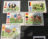 (1) Timbre Serii Romania Sport Fotbal