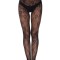 Eross ciorapi Rose Motif XS/M Black