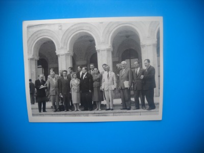 HOPCT 450 Q MEMBRII ACADEMIA GEOLOGIE/GEOGRAFIE BUC 1961-FOTOGRAFIE VECHE TIP CP foto
