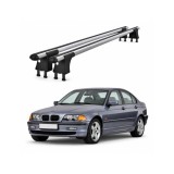 Set bare transversale aluminiu cu prindere in puncte fixe compatibile BMW Seria 3 M3 E46 1998-2007 negre sau argintii Cod: 120101 Kit 201