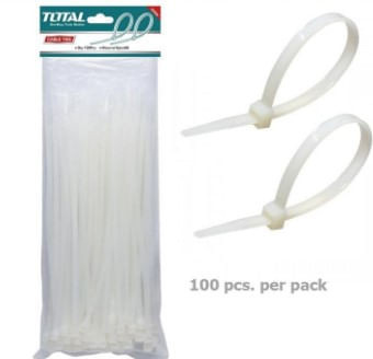 TOTAL - COLIERE DE PLASTIC - 100BUC - 9X800MM NYLON 66 PowerTool TopQuality foto