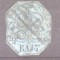 Italy Papal State 1852 Coat of arms 7 BAJ Mi.8b used AM.331