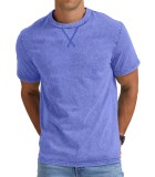 Tricou bărbați cu m&acirc;neci scurte din bumbac, croi slim &ndash; Vintage