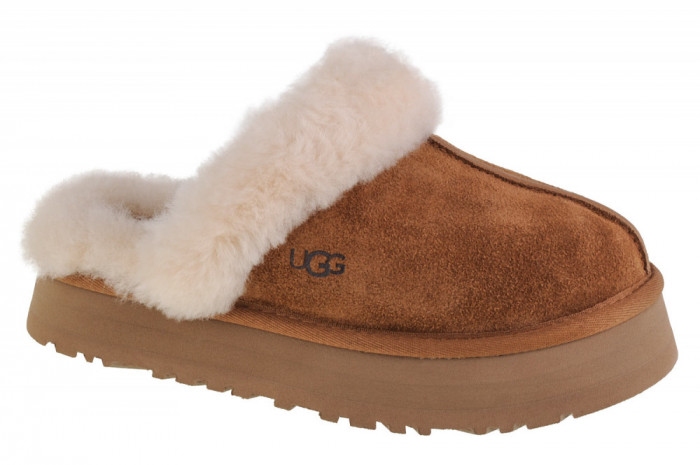 Papuci UGG Disquette Slippers 1122550-CHE maro