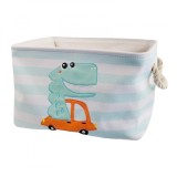 Cumpara ieftin Cutie de Depozitare pentru Jucarii Haine Cosmetice Pliabila cu Manere Confortabile pentru Camera de Copii Dormitor Living - DINO