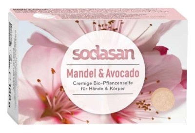 Sapun Crema Bio Migdale si Avocado 100 Gr Sodasan foto