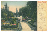 5410 - TURNU-SEVERIN, Park, Romania - old postcard - used - 1905