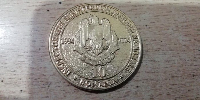QW1 40 - Medalie - tematica militara - Inspectoratul Armatei - 2004
