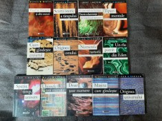 13 vol seria &bdquo;Science Masters&rdquo; ed. Humanitas - Richard Dawkins, Stephen Hawking, Albert Einstein, Daniel Dennett, Richard Leakey etc.