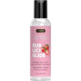 Lubrifiant cu aromă KAMASUTRA Divine Nectars Strawberry Dreams, pe bază de apă, cu aromă de căpșuni, 60 ml