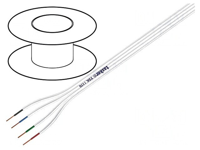 Cablu Echipament 4x0,22mm2 2,5x10mm