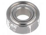 Lagăr cu bile pe un singur r&acirc;nd &Oslash;int: 8mm &Oslash;ext: 24mm W: 8mm
