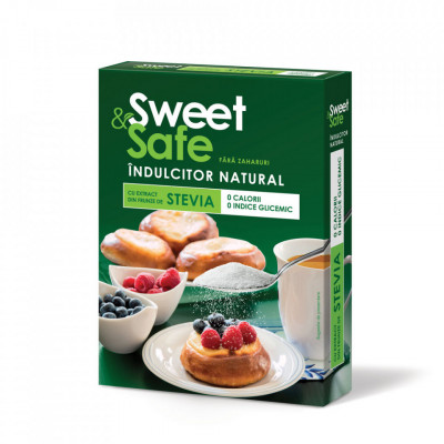 Indulcitor natural cu extract de stevie 350gr &amp;quot;sweet &amp;amp; safe&amp;quot; sly nutritia foto