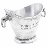 Cumpara ieftin Vas de gheață, argintiu, 29x16x19 cm, aluminiu