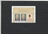 ROMANIA 2022 LP 2397 LOUIS PASTEUR 200 ANI DE LA NASTERE 2 VALORI CU VINIETA MNH NESTAMPILATE, Nestampilat