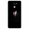 Husa silicon pentru Huawei Enjoy 7 Plus, Mystery Man In Suit