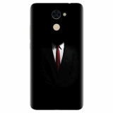 Husa silicon pentru Huawei Y7 Prime 2017, Mystery Man In Suit