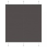 vidaXL Jaluzea plisată negru 115x150 cm Lățime țesătură 114,4 cm