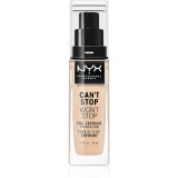 NYX Professional Makeup Can&#039;t Stop Won&#039;t Stop Full Coverage Foundation fond de ten cu acoperire ridicată culoare 05 Light 30 ml