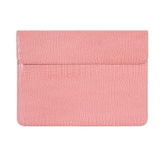 Husa laptop 15-16 din piele CanvasArtisan, roz inchis, EL32-P01 foto