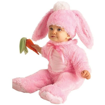 Costum de carnaval - Iepuras bulgaras - ROZ XS (1-2 ani/max 94cm) PlayLearn Toys foto