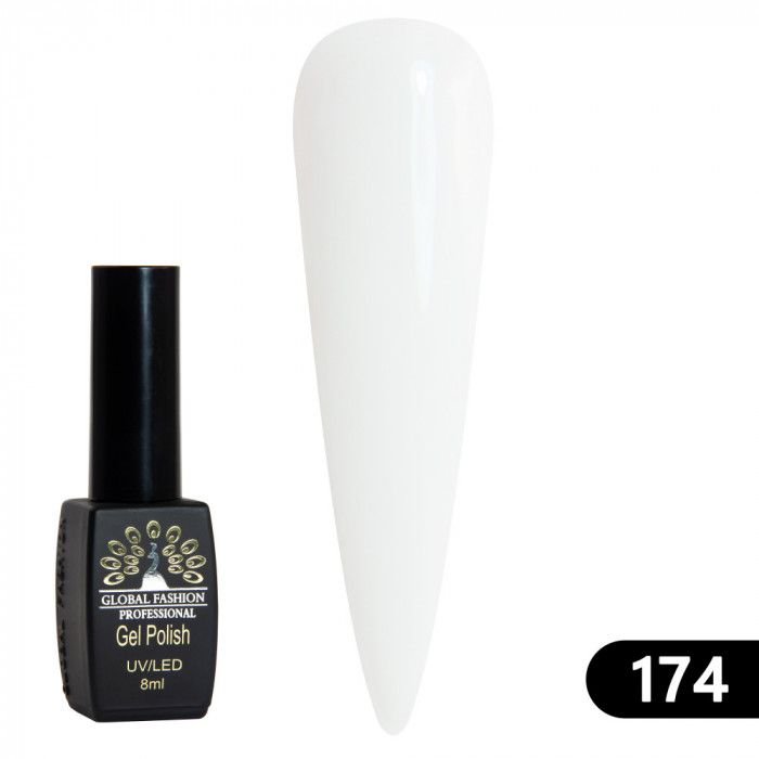 Oja semipermanenta BLACK ELITE, Global Fashion 8 ml, 174