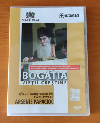 DVD Bogăția vieții creștine &amp;ndash; Sfaturi duhovniceşti ale Pr. Arsenie Papacioc foto