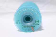8 bucati tresa absorbanta dezlipit fludor 2mmx1.5m Chemtronics Rosin SD Made in USA foto