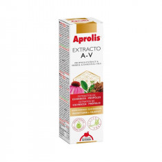 Extract de Propolis, Plante si Uleiuri Esentiale Extracto A-V 30 mililitri Aprolis