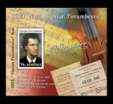 Cumpara ieftin ✅RO 2023 LP 2431a &quot;Anul &bdquo;Ciprian Porumbescu&rdquo;&quot;, colita 960 , tiraj 3.490 , MNH, Nestampilat